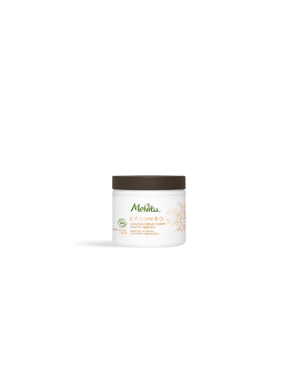 Huile en Crème Corps L'Argan Bio - Melvita 