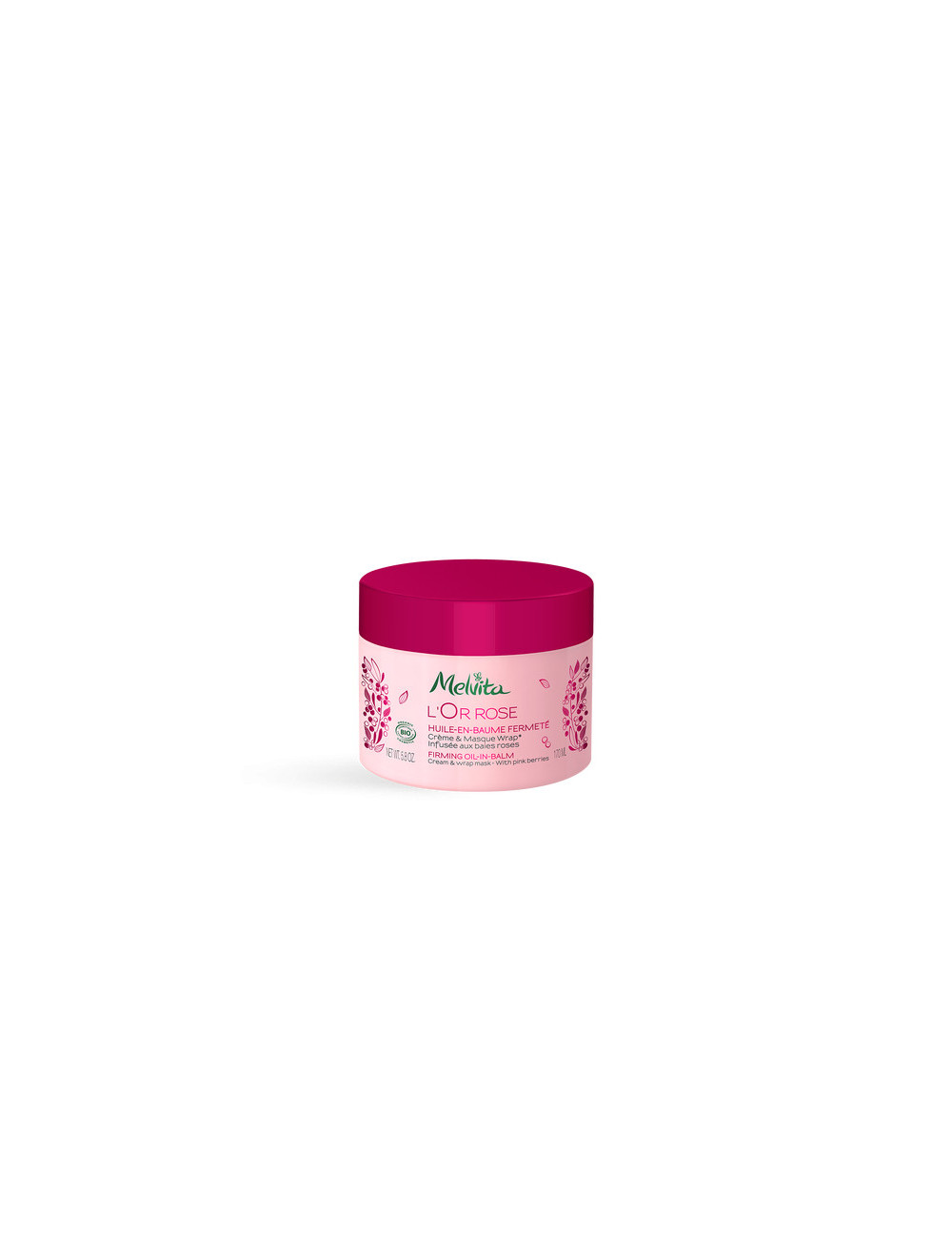 Huile en Baume Fermeté Corps  L'Or Rose Bio 170 ml - Melvita 