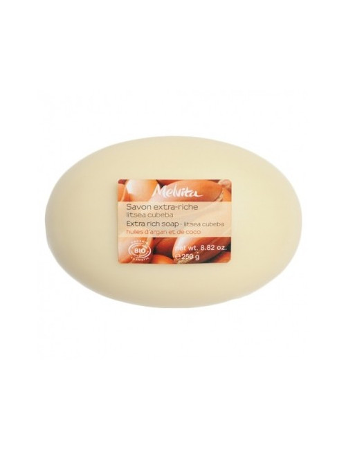 Savon extra-riche Argan Bio Melvita 250g