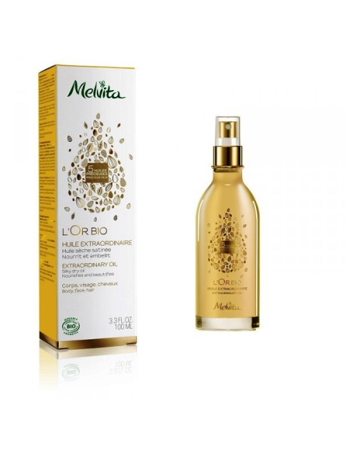 Huile  Extraordinaire Or Bio 100 ml - MELVITA