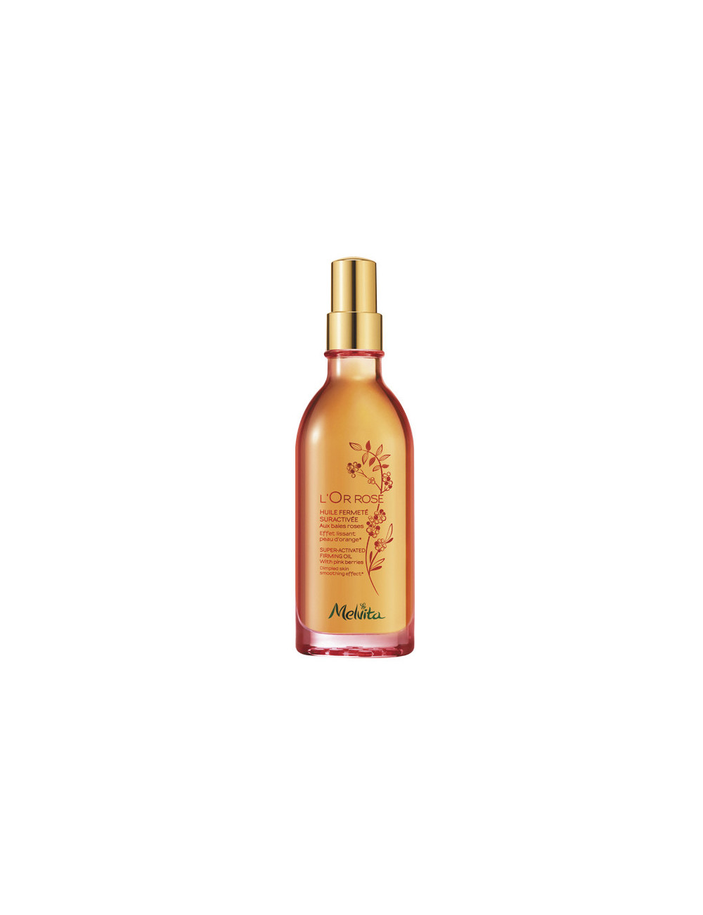 Huile Fermeté Bio l'Or Rose - 100 ml - Melvita